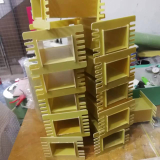 黄色塑料纤维变压器骨架 
